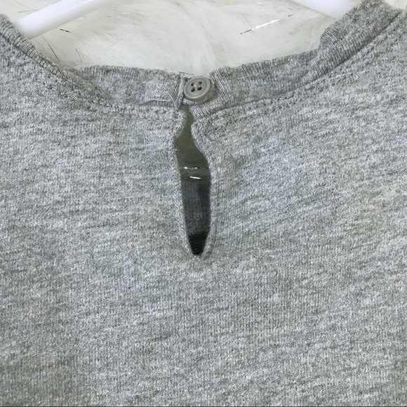 -SOLD- Tea Collection Gray Dress Purple Tulle 3T - Picture 6 of 6